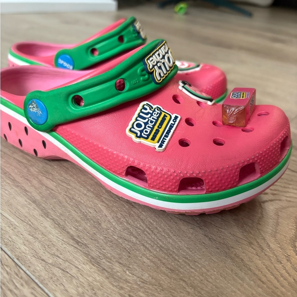 Crocs Kids J1-Limited Edition Jolly Rancher Watermelon - Picture 6 of 10